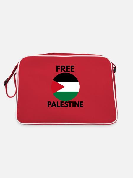 Libérer la Palestine - Sac Retro - rouge/blanc - Dos
