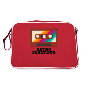 Rétro Fabuleux - Sac Retro - rouge/blanc - Dos