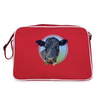 Vache - Sac Retro - rouge/blanc - Dos