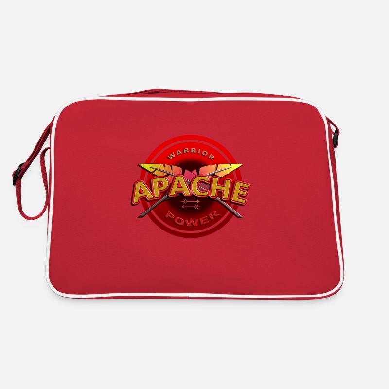 apache warrior power Retro Bag