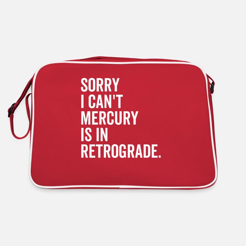 Désolé je ne peux pas Mercure est en rétrograde Sac Retro