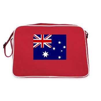 Australia Flag - Retro Bag - red/white - Back