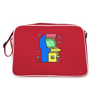 Arcade - Retro Bag - red/white - Back
