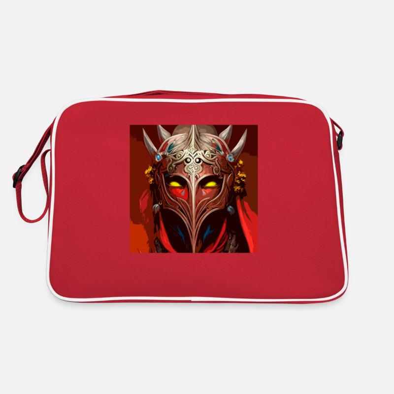 Masque de guerrier médiéval, épique Sac Retro