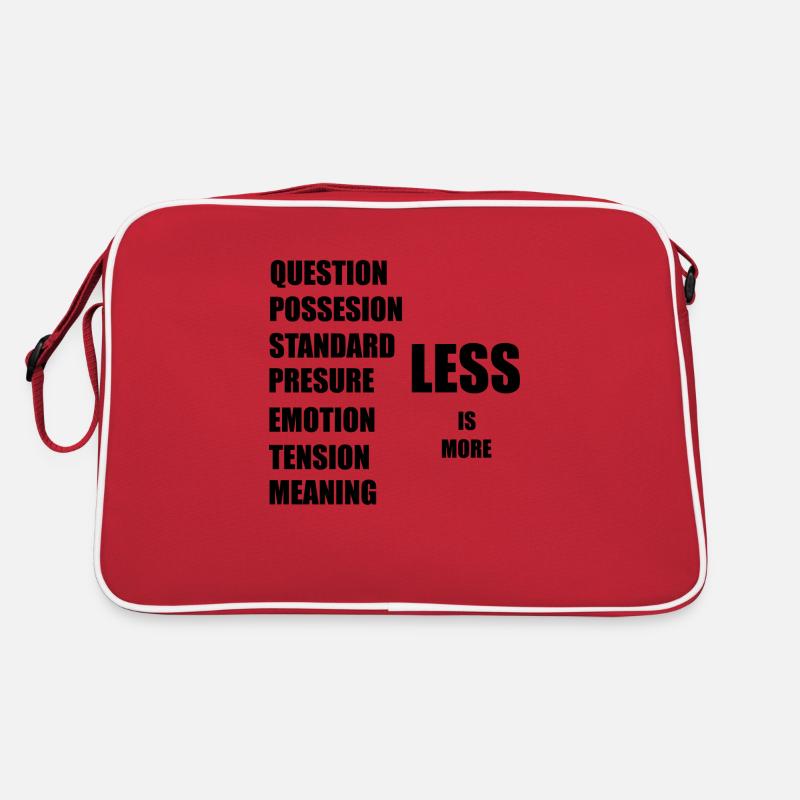 moins, c’est plus Sac Retro