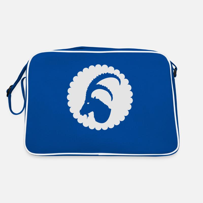 Sternzeichen Steinbock Retro Tasche