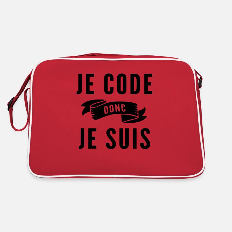cadeau humour codeur / cadeau informaticien Sac Retro