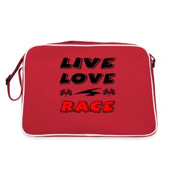 Car - Retro Bag - red/white - Back