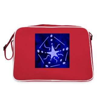 ELECTRIC STAR - Retro Bag - red/white - Back