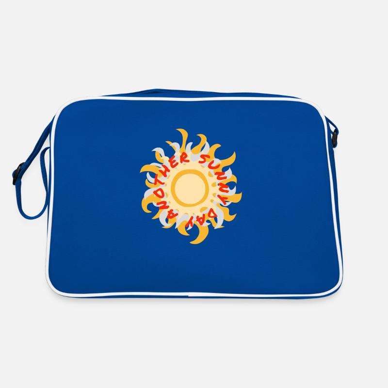 Ein weiterer sonniger Tag Retro Tasche