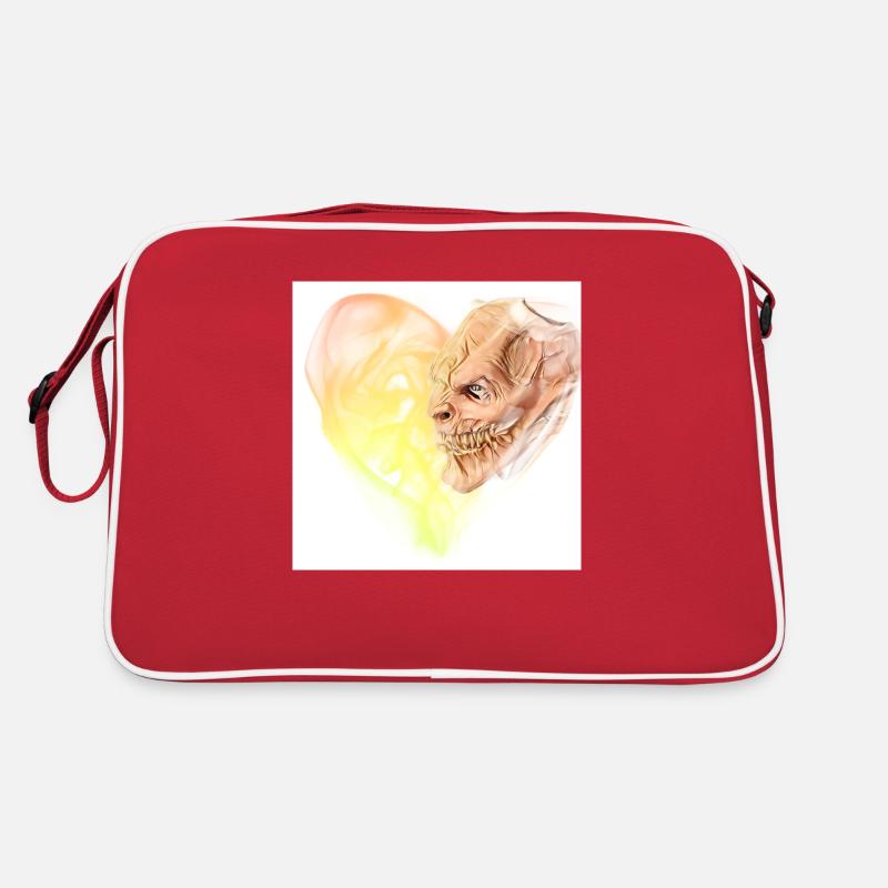 Krampus Percht Teufel 2321 Retro Tasche