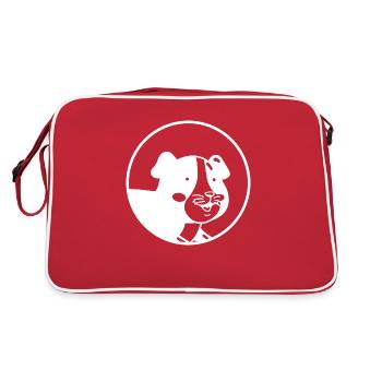 CHIEN CHAT ANIMAL DE COMPAGNIE - Sac Retro - rouge/blanc - Dos
