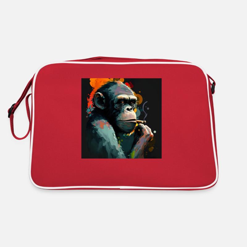 Premium Design Monkey Retro Bag