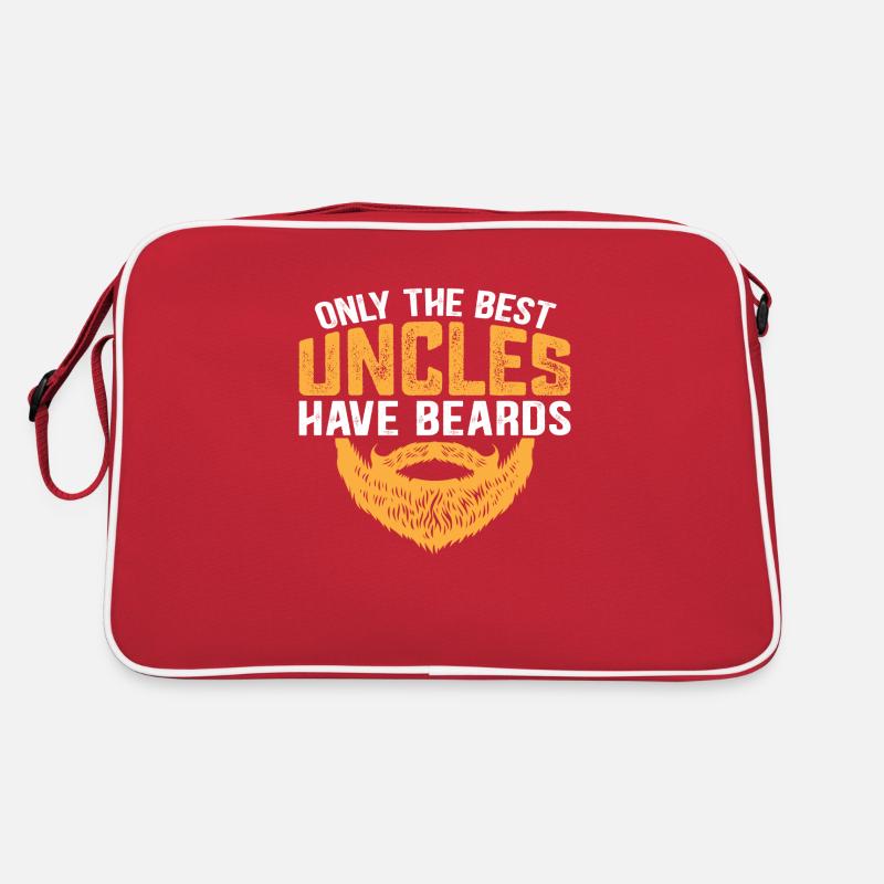 Only the best Uncles have Beards Retro Tasche