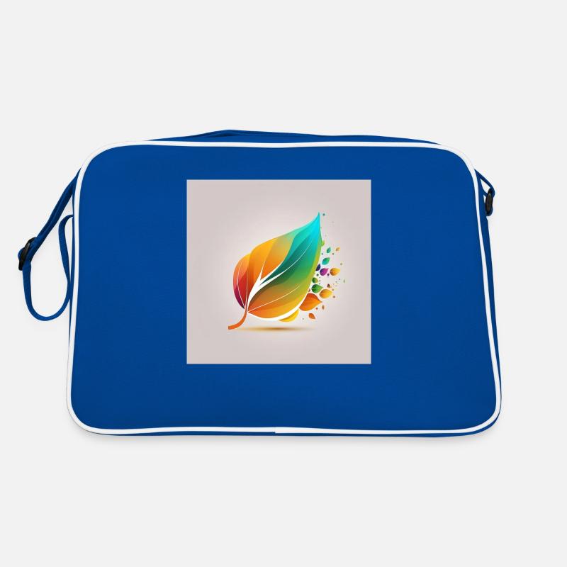 feuille de couleur Sac Retro
