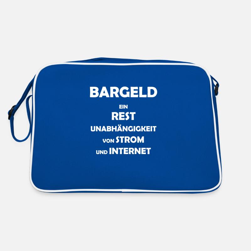 Bargeld Retro Tasche