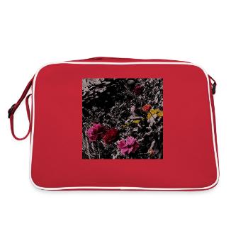 poetry vision. Photographie nature/ La rose - Sac Retro - rouge/blanc - Dos