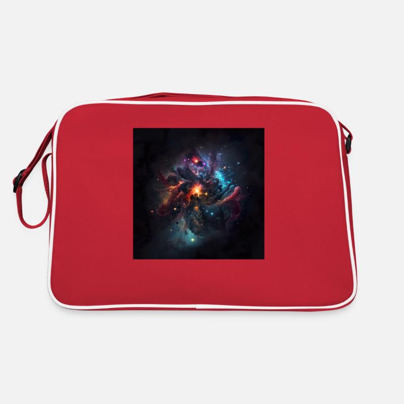 Kosmisches Universum n°10 Retro Tasche