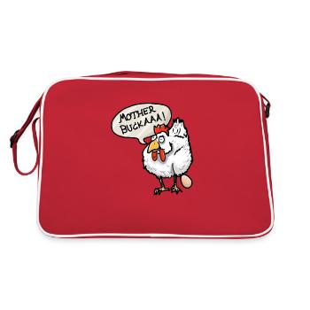 Mère bukaaa !! - Sac Retro - rouge/blanc - Dos