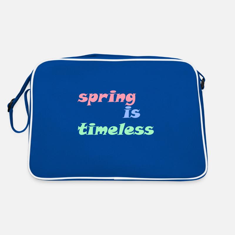 Spring is Timeless Retro Tasche