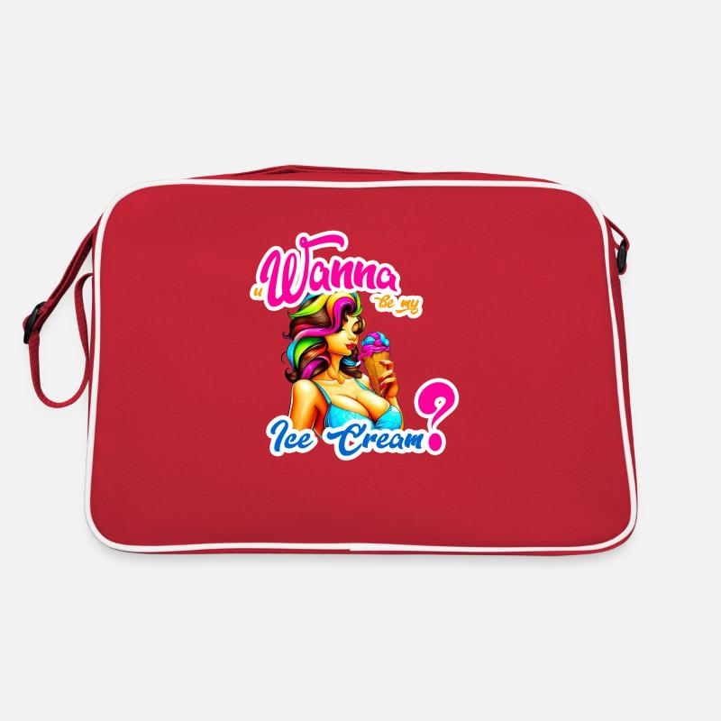 Lust auf Eiscreme? Retro Tasche