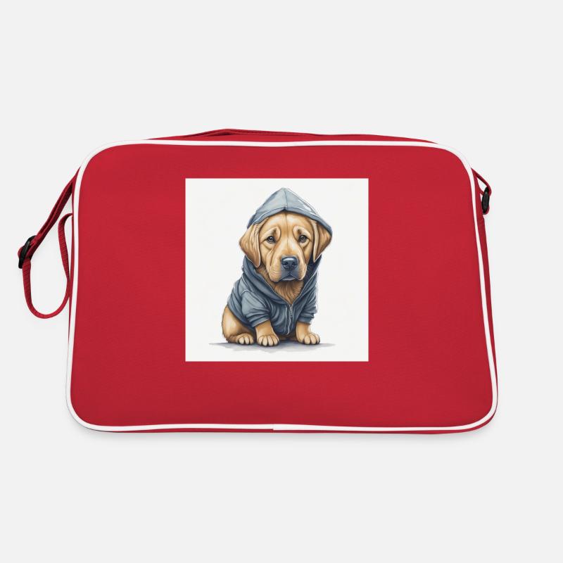 Labrador Retriever Retro Tasche