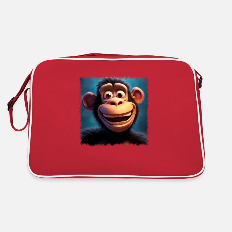 singe drôle Sac Retro