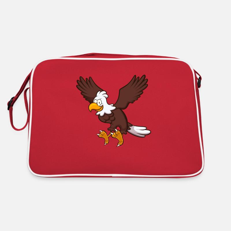 Flying Eagle Charakter Retro Tasche