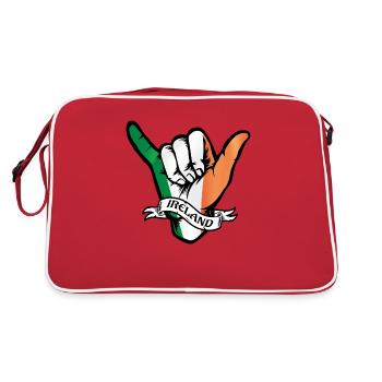 Irlande Shaka - Sac Retro - rouge/blanc - Dos
