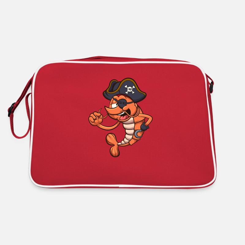 Pirate Shrimp Retro Bag