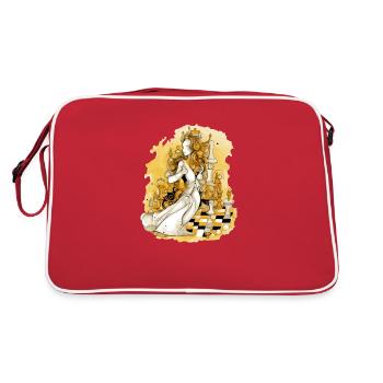 Miss CHesspowa - Retro Bag - red/white - Back
