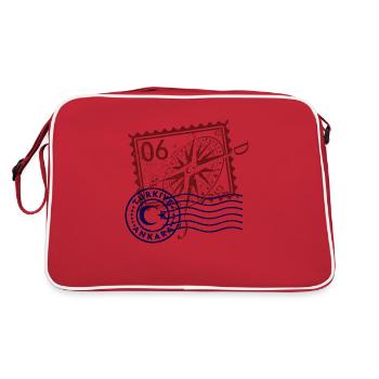 Ankara - Retro Bag - red/white - Back