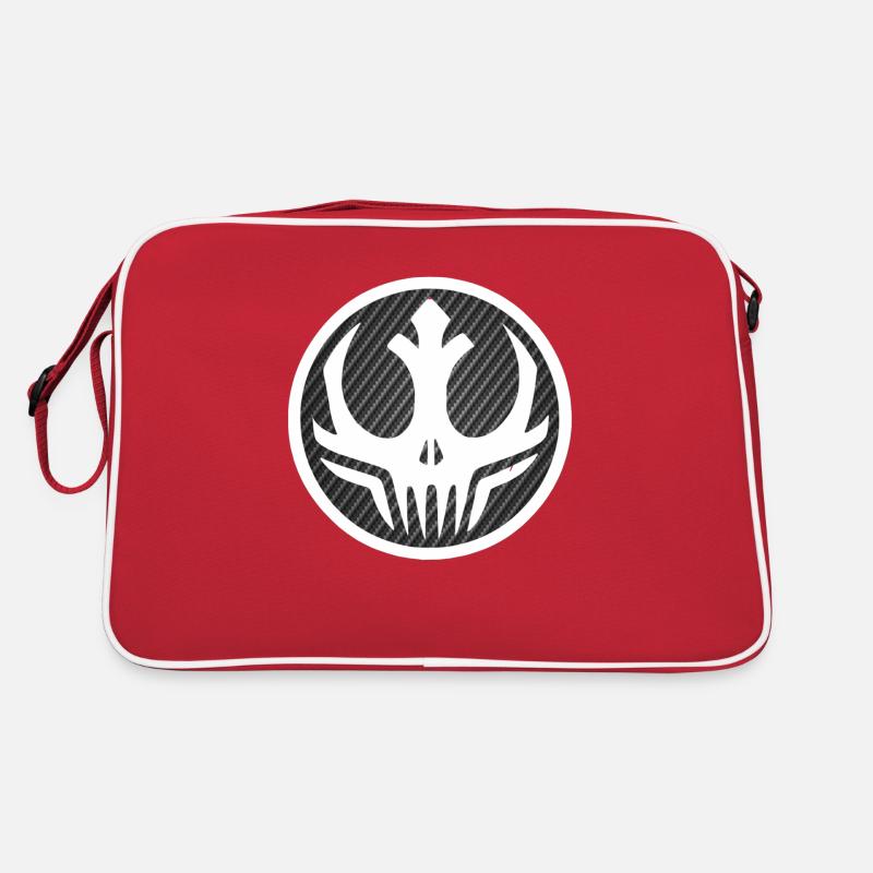 Star - Retro Tasche - Rot/Weiß