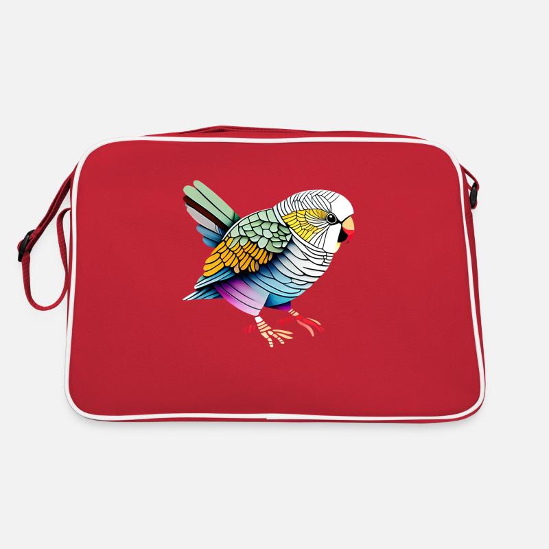 Calopsitte Perruche Oiseau Propriétaire d’oiseau Sac Retro