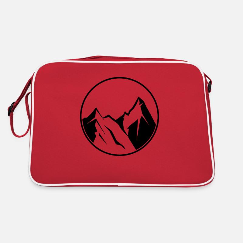 berge Retro Tasche
