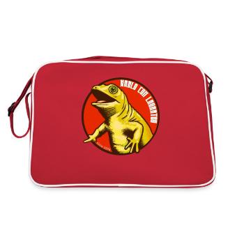 Lézard - Sac Retro - rouge/blanc - Dos