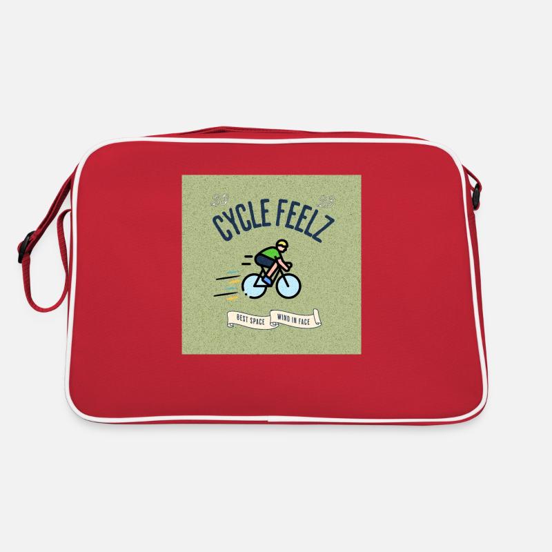 Cycle Feels Fun Bicycle Design Retro Bag