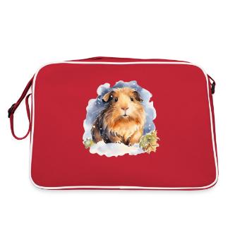 Doux Merri d’hiver - Sac Retro - rouge/blanc - Dos