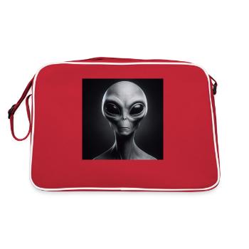 Astronomy Astrophysics - Retro Bag - red/white - Back
