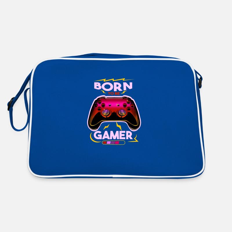 Gaming Controller Design: Born to be Gamer Retro Tasche
