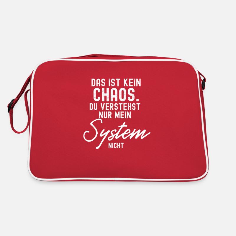 Chaos - Retro Bag - red/white