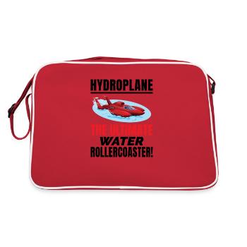 Hydroplane, Boat Racing, Rollercoaster Adventure, - Sac Retro - rouge/blanc - Dos