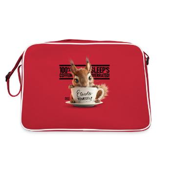 Espresso vous-même - Sac Retro - rouge/blanc - Dos
