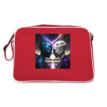 Firefly personne ying yang - Sac Retro - rouge/blanc - Dos