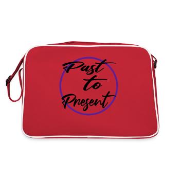 cadeau d’anniversaire transformation intérieure - Sac Retro - rouge/blanc - Dos