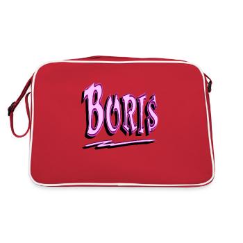 Boris2 - Sac Retro - rouge/blanc - Dos