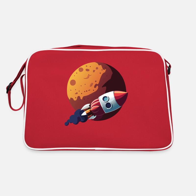 Mars Rocket Retro Bag
