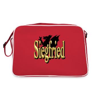 Siegfried2 - Sac Retro - rouge/blanc - Dos