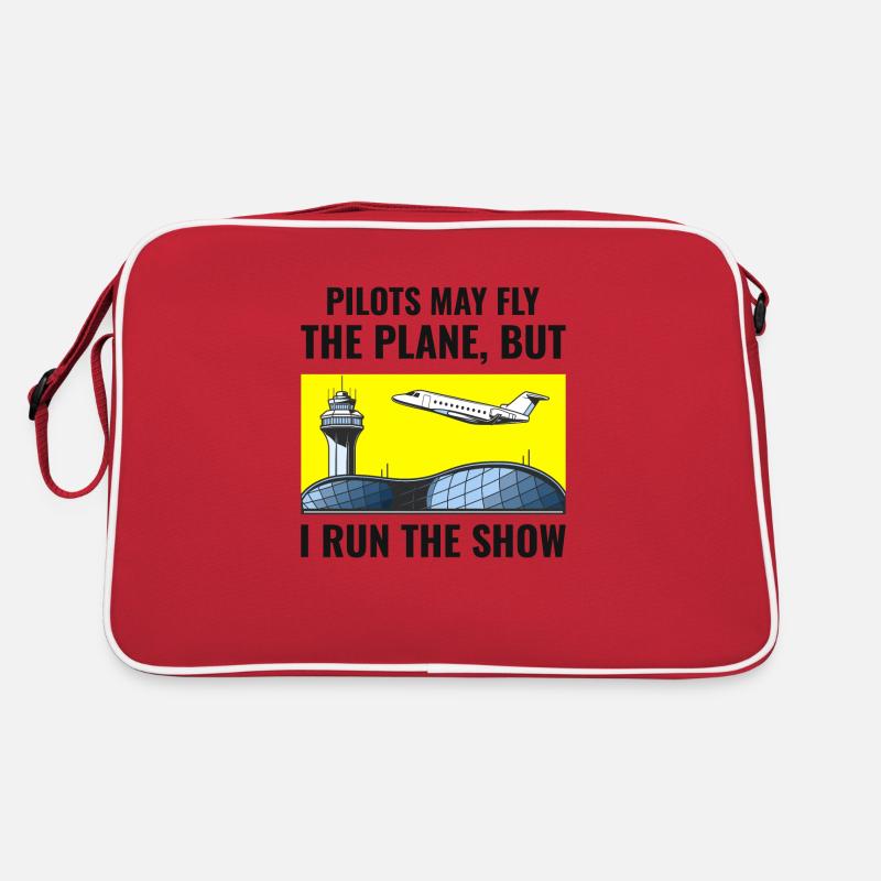 Air Traffic Controller ATC Aviation Humor Airplane Retro Bag