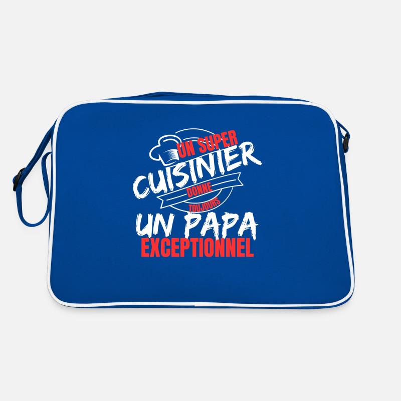 PAPA CUISINIER Sac Retro